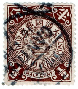 (I.B) China Postal : Imperial Post ½c