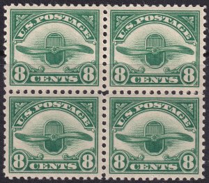 #C4 Mint NH, XF, Block of 4 (CV $140+) (CV $35 - ID30360)