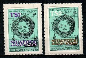 Tonga - Niuafo'ou  #17-18  MNH  Scott $7.75