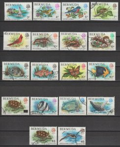 BERMUDA 1978 SG 387/403 & 534 USED Cat £29.50