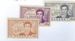 Dahomey SC#108-110 Mint F-VF...Worth a Look!!