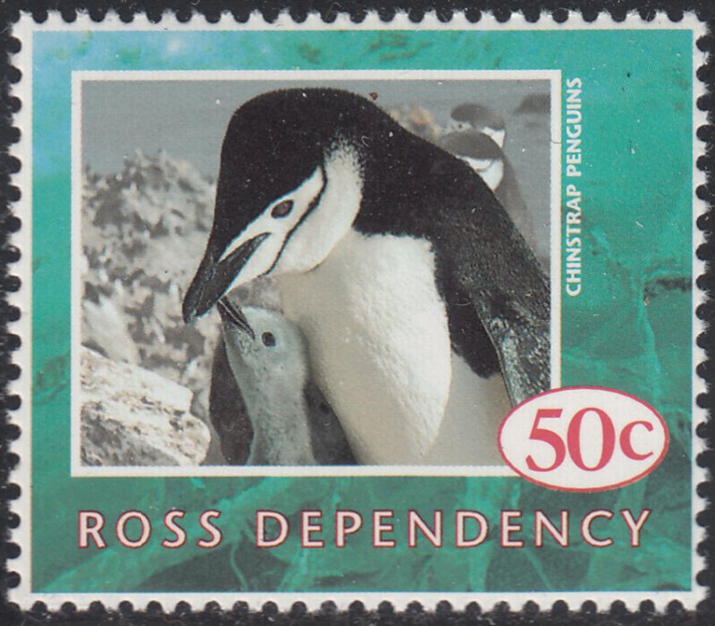 Ross Dependency 1994 MNH Sc L25 50c Chinstrap penguins Wildlife