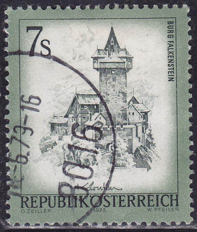 Austria 969 Falkenstein Castle, Carinthia 1973