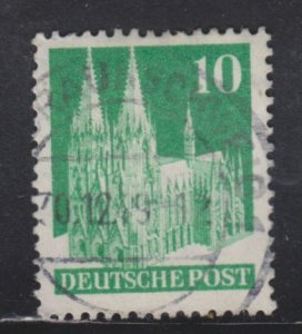 Germany 641A Cologne Cathedral 1948