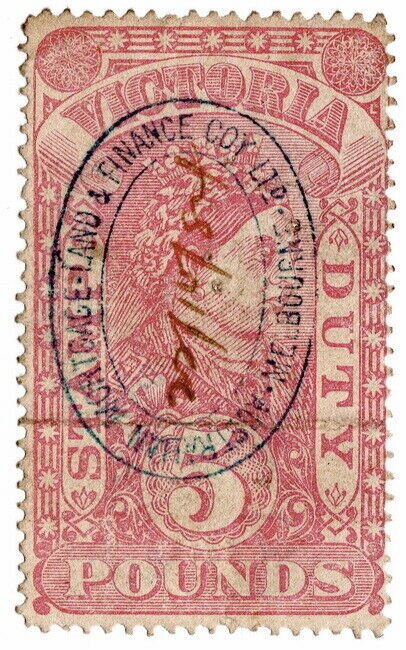 (I.B) Australia - Victoria Revenue : Stamp Duty £5