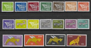 Ireland 290-304 1971-4  set  18  fvf mint nh