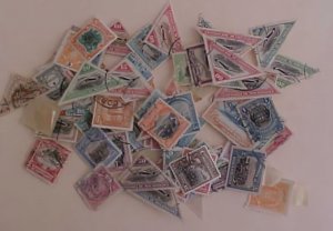 MOZAMBIQUE  COMPANY STAMPS 93 MOSTLY DIFF.  USED