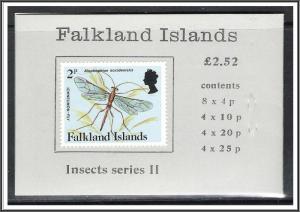 Falkland Islands SG#SB7 Insect Series II Booklet