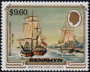 ✔️ PENRHYN 1984 - SHIPS REVOLUTION & DISCOVERY - SC. 286 ** MNH $23 [ST2.83C]