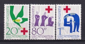 1963 - LIECHTENSTEIN - SC# 376-378 - MNH**