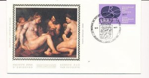 D86889 Rubens Year Nudes Antwerpen FDC Silk Cachet Belgium Bruxelles Brussel