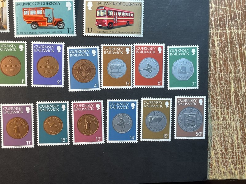 GUERNSEY # 173-198-MINT NEVER/HINGED--4 COMPLETE SETS--1979