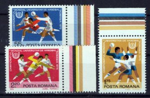 Romania 2529-2531 MNH Field Ball Games Sports ZAYIX 0624S0510