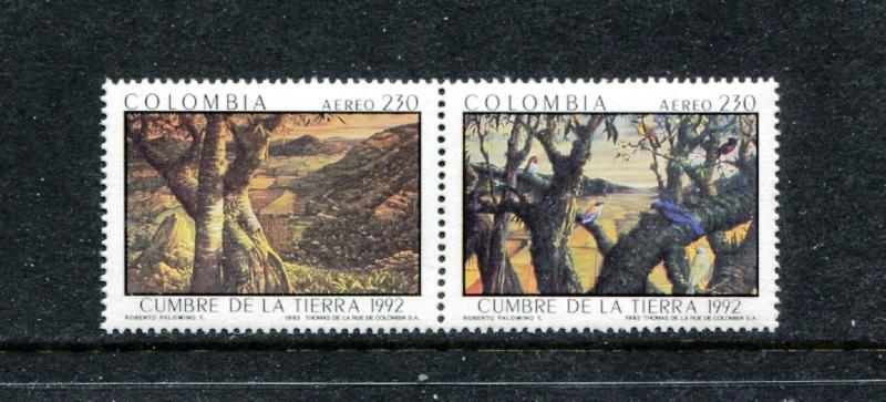 Colombia C852, MNH, Earth Summit 1992 x23563