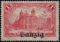 Danzig SG#8 Mint - 1920 1m.  - Buildings