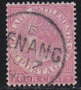 Straits Settlements # 42, Used, 1/3 Cat.