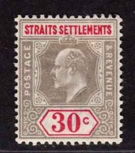 $Straits Settlements Sc#119 M/H, short set, Cv. $55