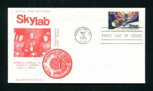 Sc. 1529 Skylab Space FDC - SCCS 1