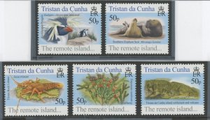 Tristan da Cunha #765A-E   (Fauna) (Flora)