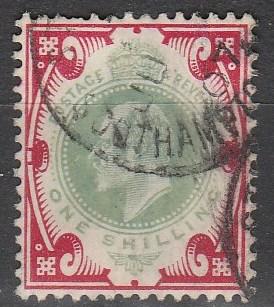 Great Britain #138  F-VF Used CV $40.00  (A3022)