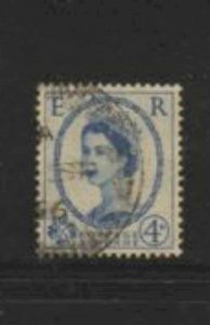 GREAT BRITAIN #298 1953 2p QEII F-VF USED