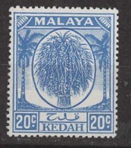 Malaya-Kedah # 73  Sheaf of Rice   1952   (1) Mint NH