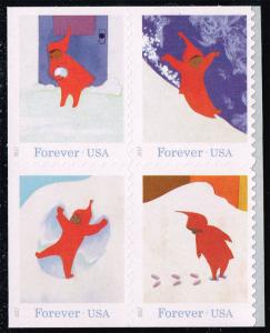 US #5243-5246 The Snowy Day Set of 4; MNH (4.00)