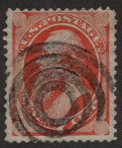 US #160 SCV $120.00 VF/XF used, large stamp, fresh color,  7c Stanton,  a sup...