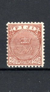 Fiji 1895 2 1/2d SG 90 MH 