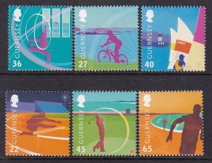 Guernsey 795-800 MNH VF