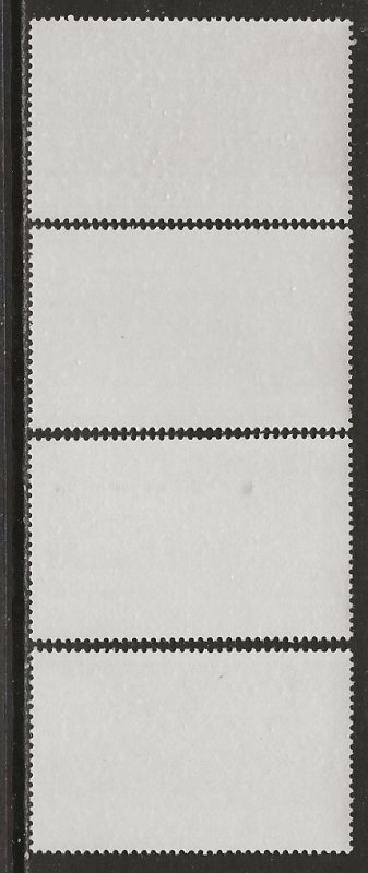 Transkei Scott catalog # 125-128 Mint NH