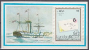 1990 Cuba 3381/B120 Ships with sails 3,50 €