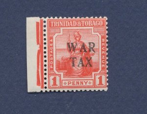 TRINIDAD & TOBAGO - Scott MR3 - unused hinged - War Tax