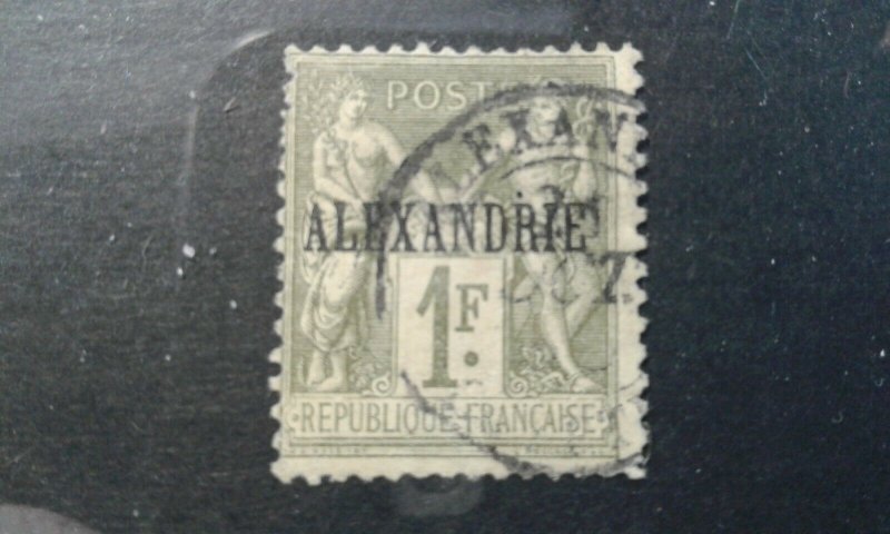 French - Alexandria #13 used e1912.5853