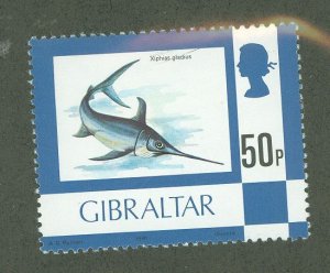 Gibraltar #253a Mint (NH)