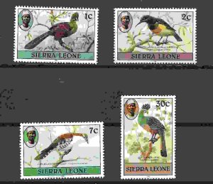 Sierra Leone MNH Set Of Various Birds Fauna