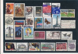 D397003 Denmark Nice selection of VFU Used stamps