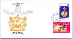 WESTMINSTER COLLECTORS SOCIETY QUEEN ELIZABETH II SILVER JUBILEE 1977 HONG KONG