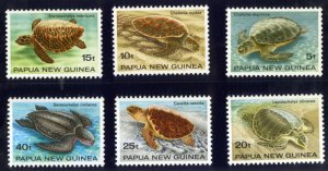 PAPUA NEW GUINEA 592-7 MNH SCV $3.80 BIN $2.00