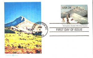#UX449 Pike's Peak Junction FDC
