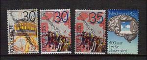 Netherlands Scott # 522-25.  MNH