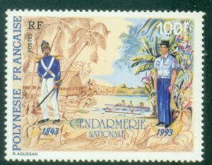 French Polynesia 1993 The 150th Anniversary of the Arrival of the First Genda...
