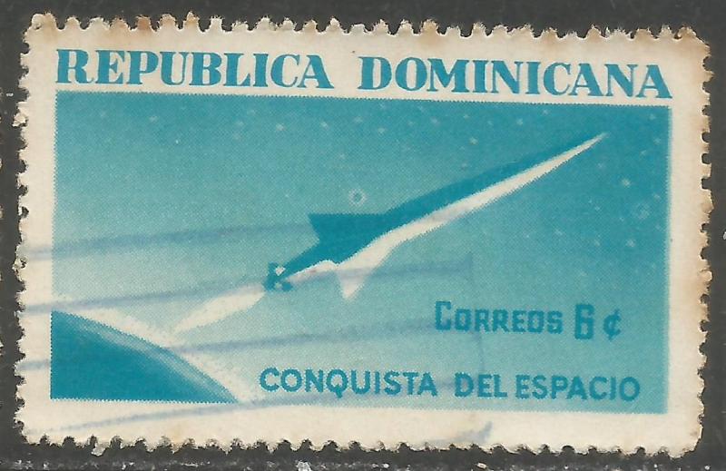 DOMINICAN REPUBLIC 601 VFU SPACE X783-2