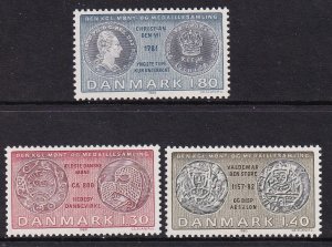 Denmark 672-674 MNH VF