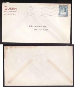 D5-Newfoundland cover-#13819 - 4c Princess Elizabeth - 