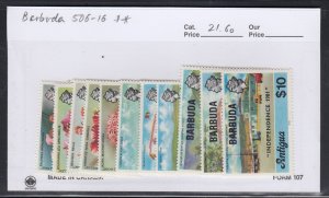 Barbuda 506-16 Independence mnh