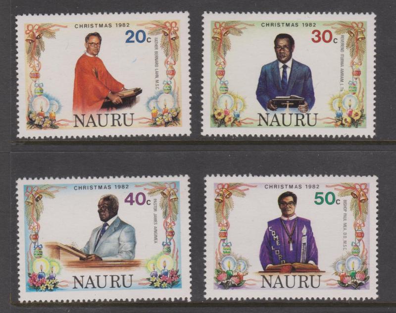 Nauru 1982 Christmas Sc#260-263 MNH