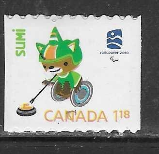 Canada #2305d  Olympics 2010 Vancover  (MNH) CV $1.75