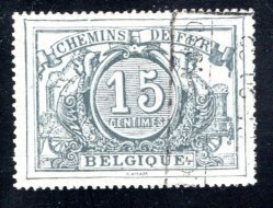 Belgium #Q8  VF,  Used,  CV $7.25  ....   0581504