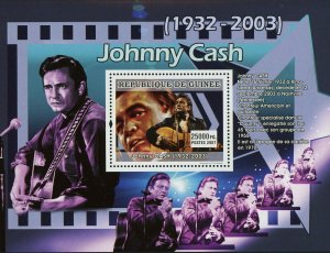 Johnny Cash Stamp Actor Musician American Singer Country S/S MNH #4939 / Bl.1312